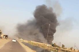 سقوط 5 صواريخ على قاعدة بلد في صلاح الدين