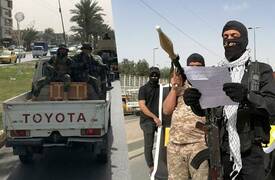 ربع الله ..  رسائل تهديد واستعرض مسلح في شوارع بغداد