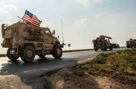استهداف دعما لوجستيا للتحالف الدولي غربي العراق