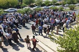 تظاهرات في السليمانية .. معلمين يعلنون الاضراب العام احتجاجا على تأخير صرف الرواتب
