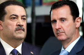 رئيس الوزراء  يعزي بشار الاسد بضحايا الكلية الحربية