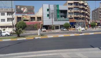 مراسيم تشيع شهداء القصف الامريكي وقطع شبه كامل لمدينة الكرادة .