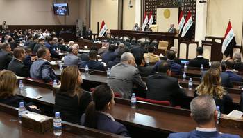 جبنا الاكرع يؤنسنا طلع صلعيته وخوفنه .. جبناها على  موقف البرلمان العراقي الاخير الي هو ..؟!!