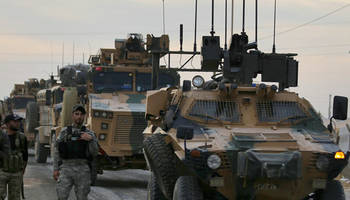 الاراضي العراقية تشهد عملية انزال عسكري 