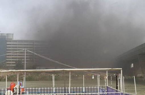 اندلاع حريق في مستشفى "مدينة الطب" بالعاصمة بغداد