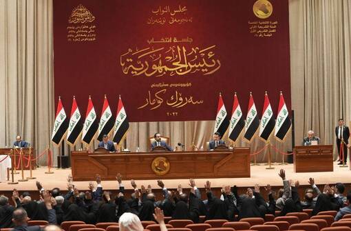 البرلمان العراقي يرفض إستقالة الحلبوسي من منصبه