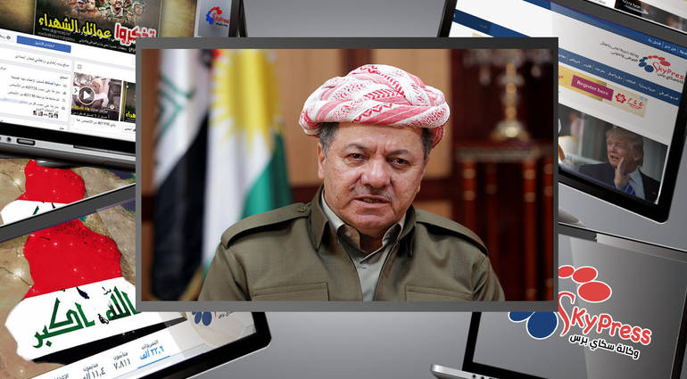 News of Barzanis resignation from the presidency of the Kurdistan region