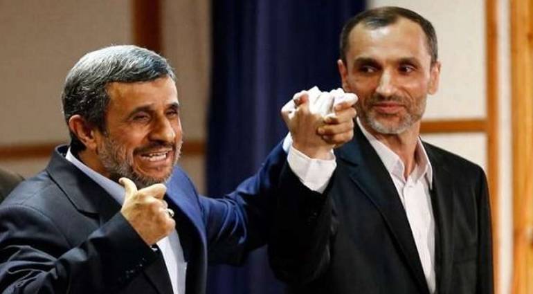 On charges of corruption ... Vice-President Ahmadinejad 15 years