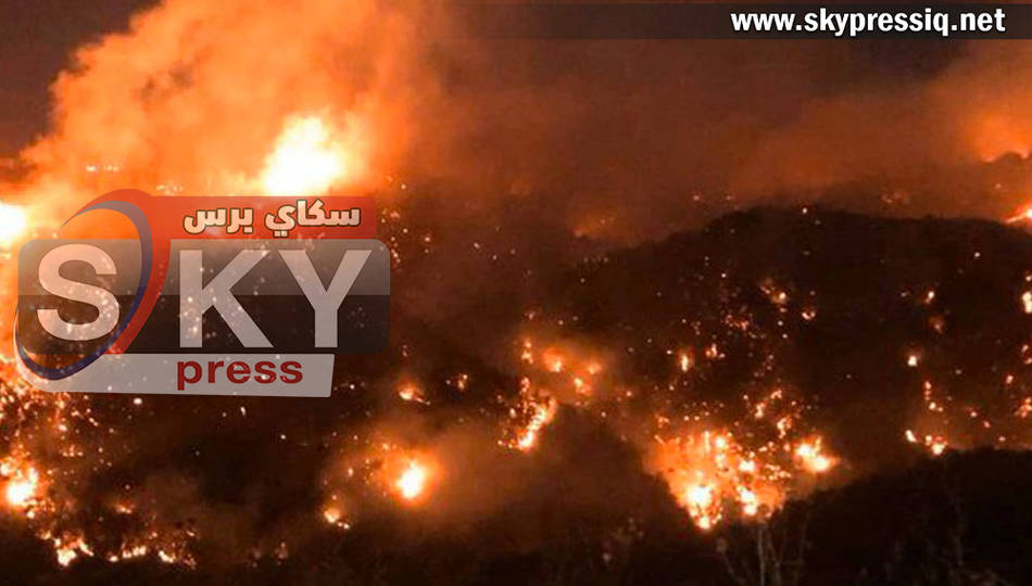 ليلة مرعبة عاشها اللبنانيون بفعل الحرائق.. وناشطون يطلقون وسم "#لبنان_يحترق"