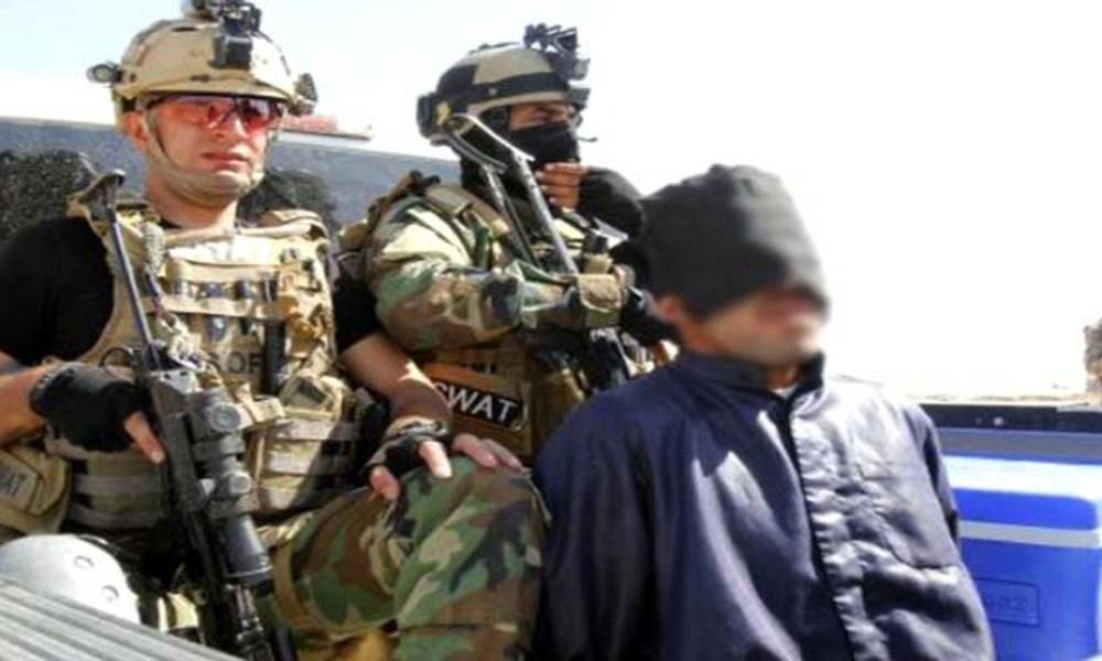 اعتقال ارهابي بحوزته عبوات ناسفة في احدى سيطرات اللطيفية