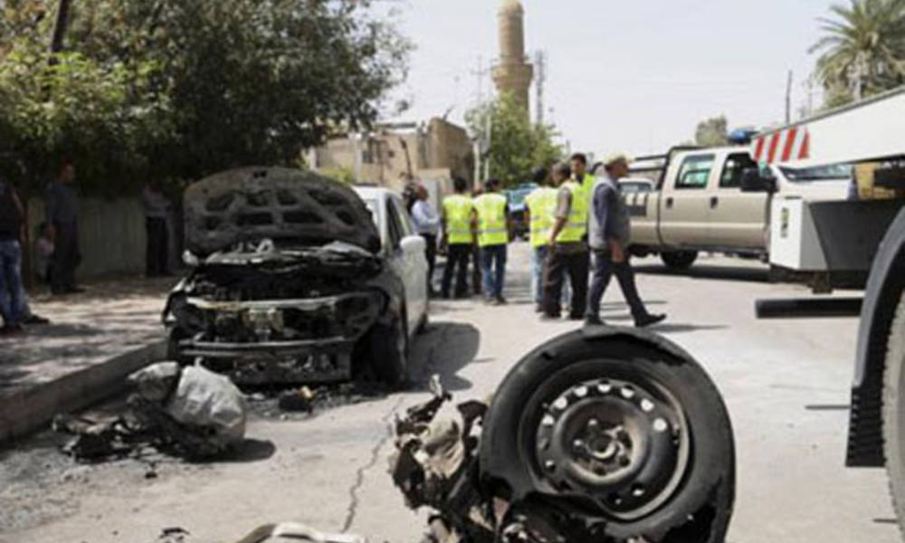 مقتل رجل مرور بتفجير شرقي بغداد