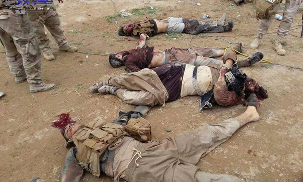 مقتل 15 داعشيا وتدمير صهريج مفخخ غربي الانبار