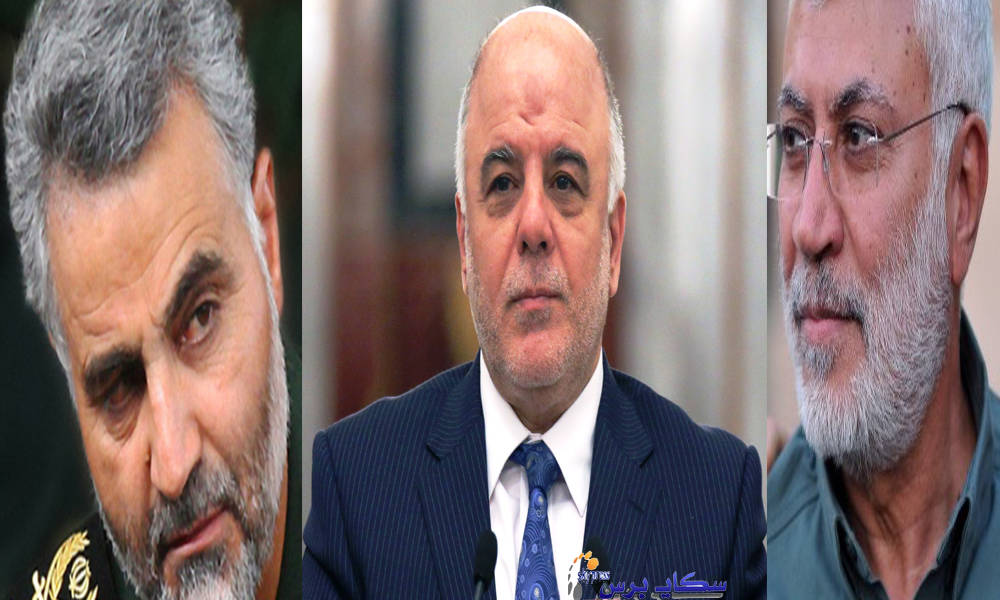 نشوب خلاف عميق بين العبادي والمهندس.. وسليماني يهدد رئيس الوزراء بالاقالة