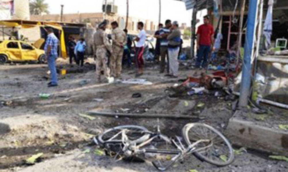 شهيدان وخمسة جرحى بتفجير في كمب ساره شرقي بغداد