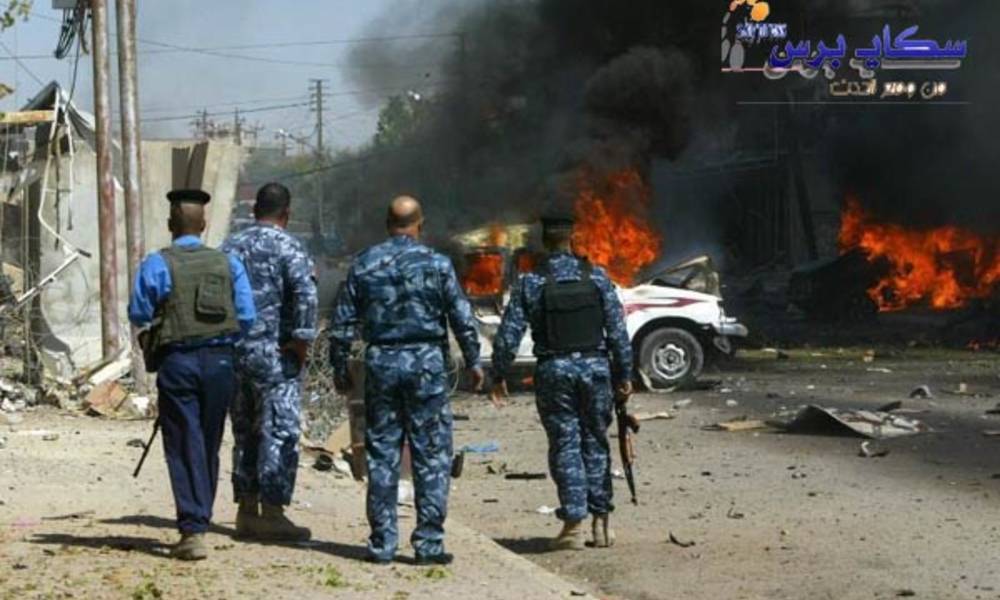 استشهاد مدني واصابة خمسة اخرين بتفجير جنوب شرقي بغداد