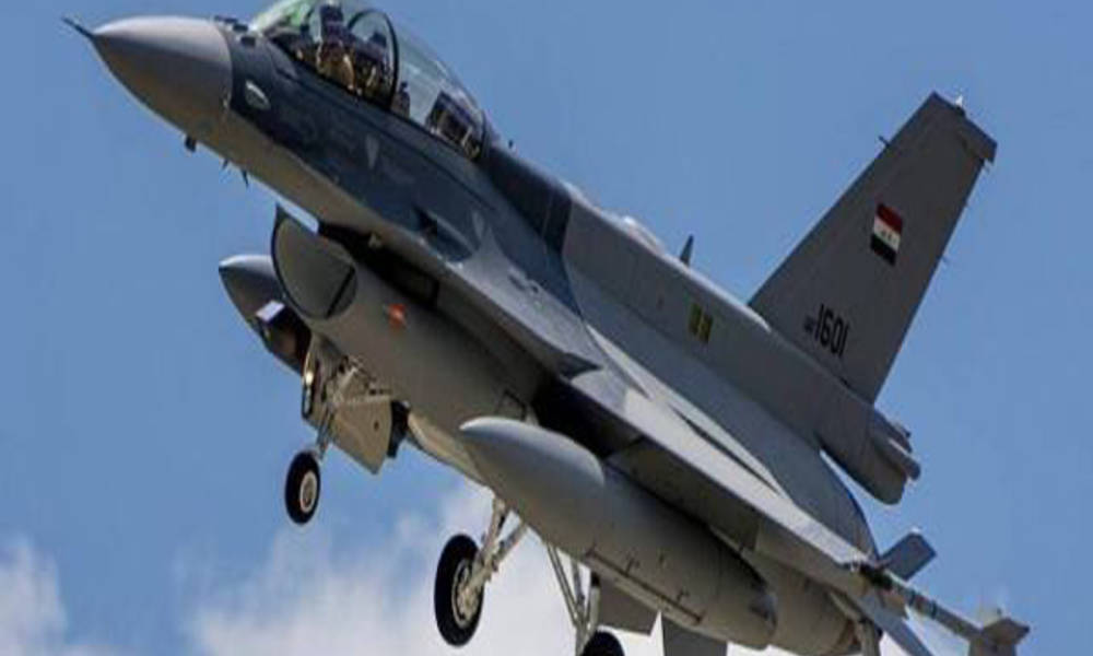 الدفاع تعلن وصول اربع طائرات F16 الى قاعدة بلد الجوية