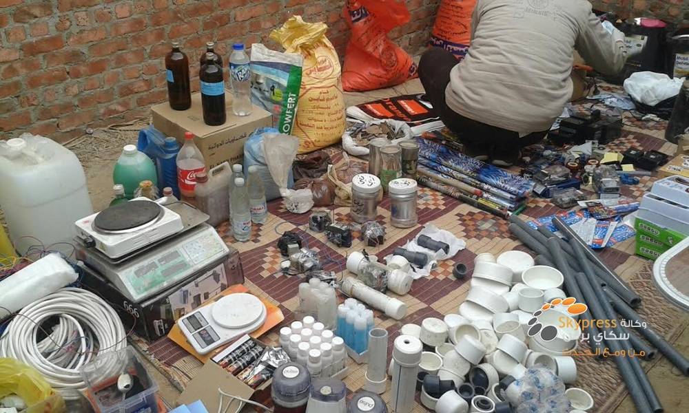 ضبط معمل لتصنيع المتفجرات في الرياض