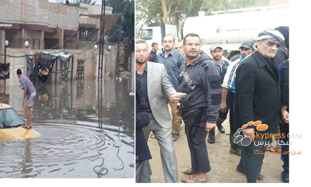 أهالي مدينة الشعب يهددون بقطع طريق الشمال احتجاجا على عدم الاهتمام بغرق بيوتهم