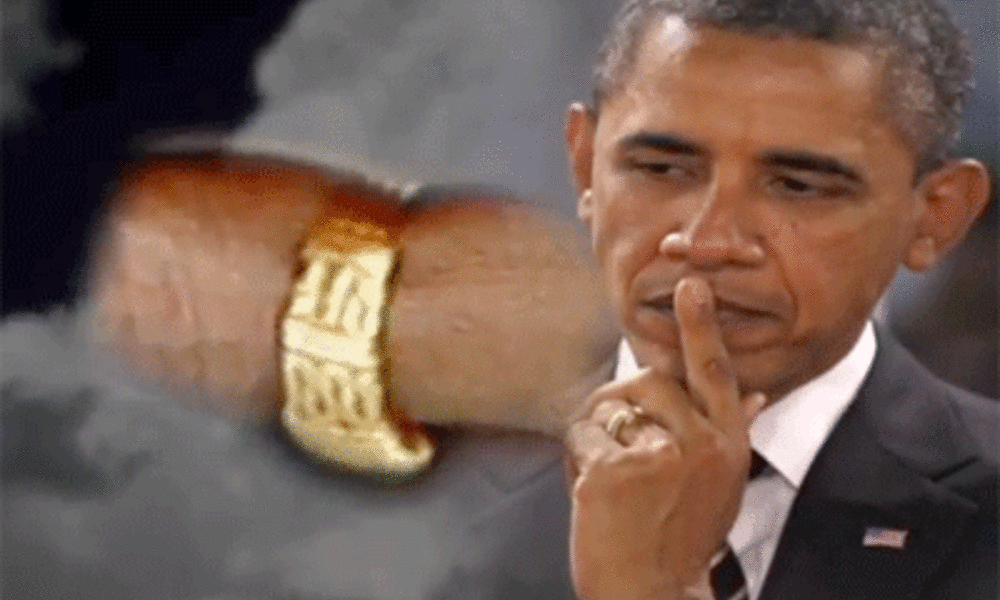 بالصورة...خاتم الرئيس الأمريكي "باراك أوباما" يثير الجدل