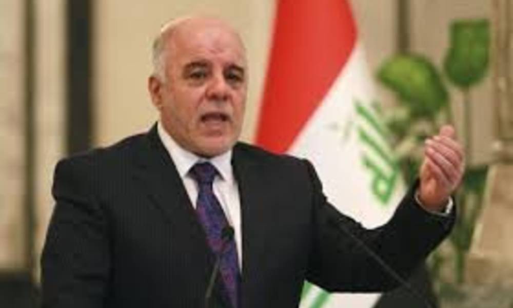 العبادي مستنكراً تفجيرات باريس: العراق يقف في خط المواجهة الأول للقضاء على الإرهاب