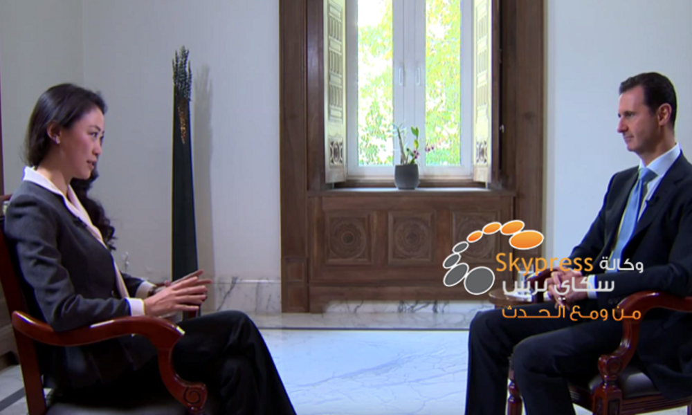 الأسد: خلال شهر من الغارات الروسية هرب الآلاف من داعش