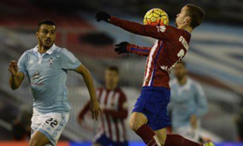 بالفيديو...أتليتيكو مدريد يخطف الصدارة من برشلونة بثنائية فى سيلتا فيجو