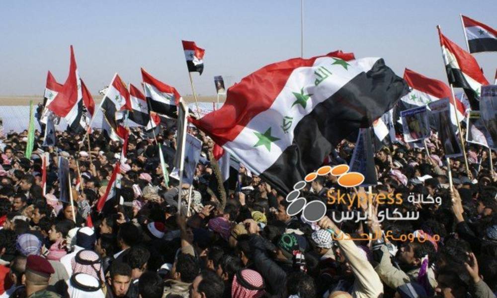 المئات من اتباع التيار الصدري يتظاهرون وسط بغداد