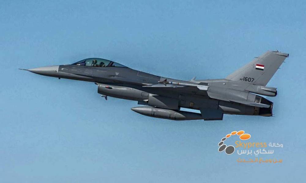 طائرات f16 تدمر معمل لتصنيع العبوات غربي الانبار