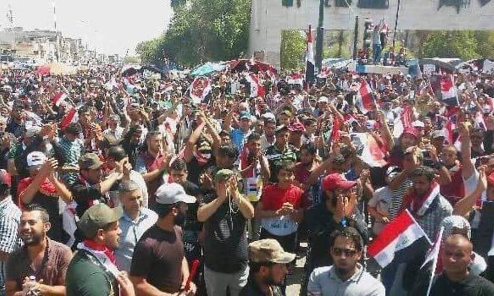 اتباع الصدر يرددون الهتافات الاحتجاجية ضد الخشلوك والسبب؟