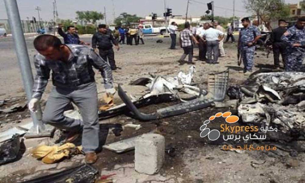 20 شهيدا وجريحا بانفجار مفخخة في سوق شلال شمال شرقي بغداد