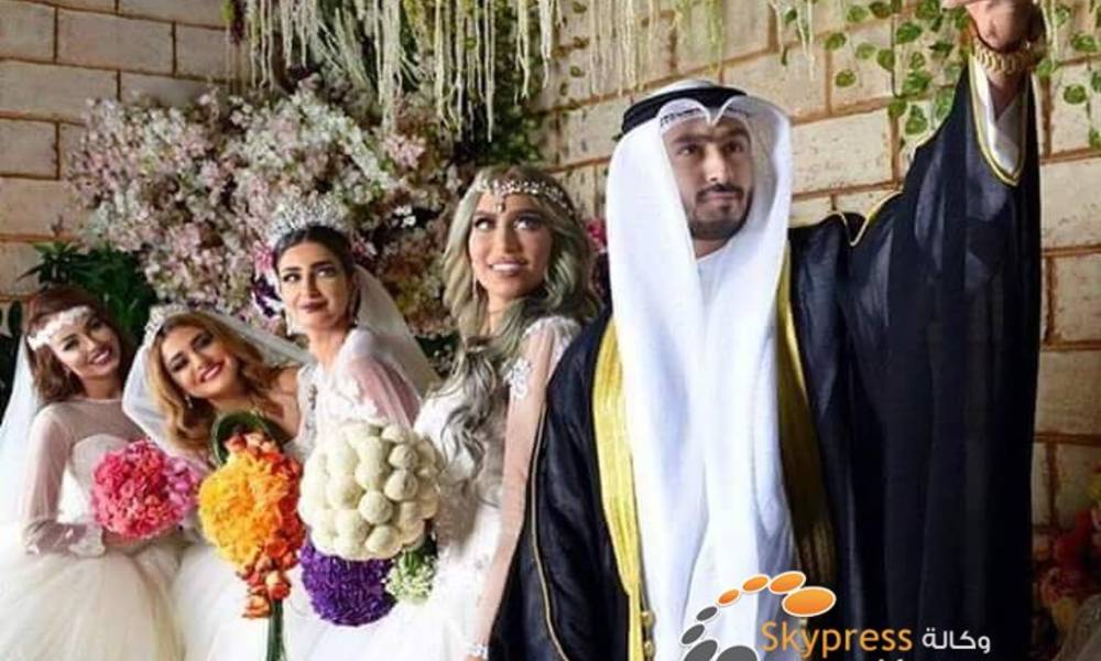 بعد طلاقه من زوجته ... كويتي يتزوج اربعة نساء في يوم واحد