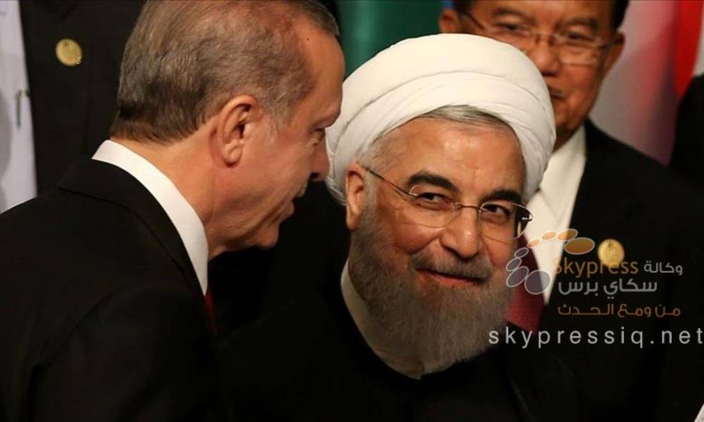 روحاني وبوتن يداعبون اردوغان