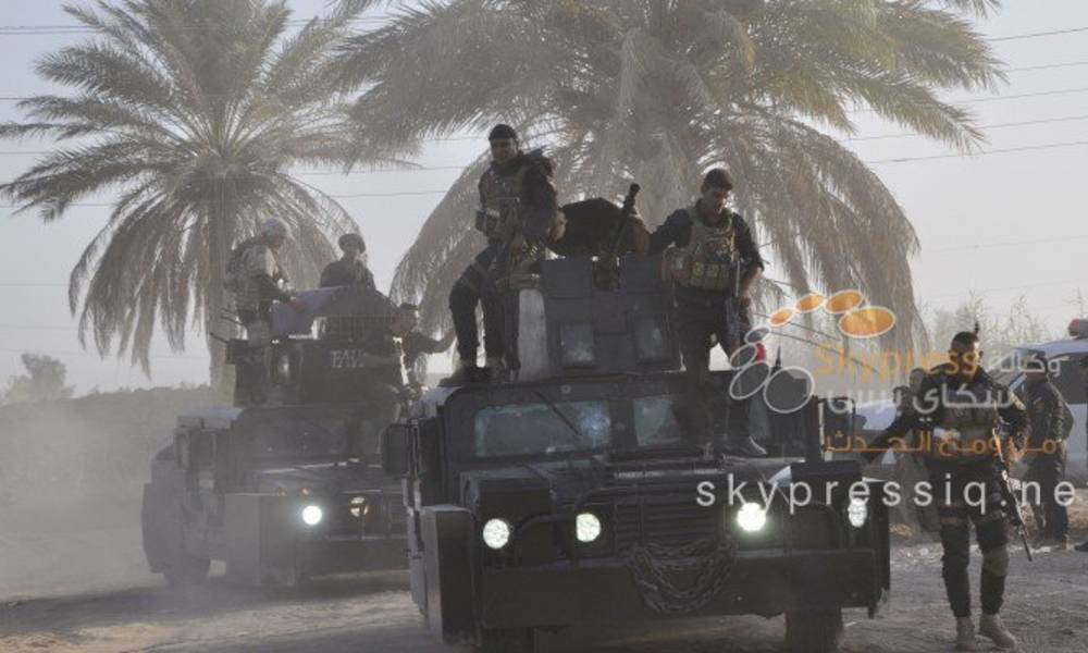 مكافحة الارهاب يقتحم مركز القيارة من ثلاثة جهات