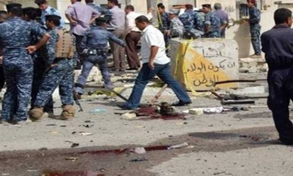 استشهاد وإصابة ثمانية أشخاص بتفجير بمنطقة الشعب شمالي بغداد