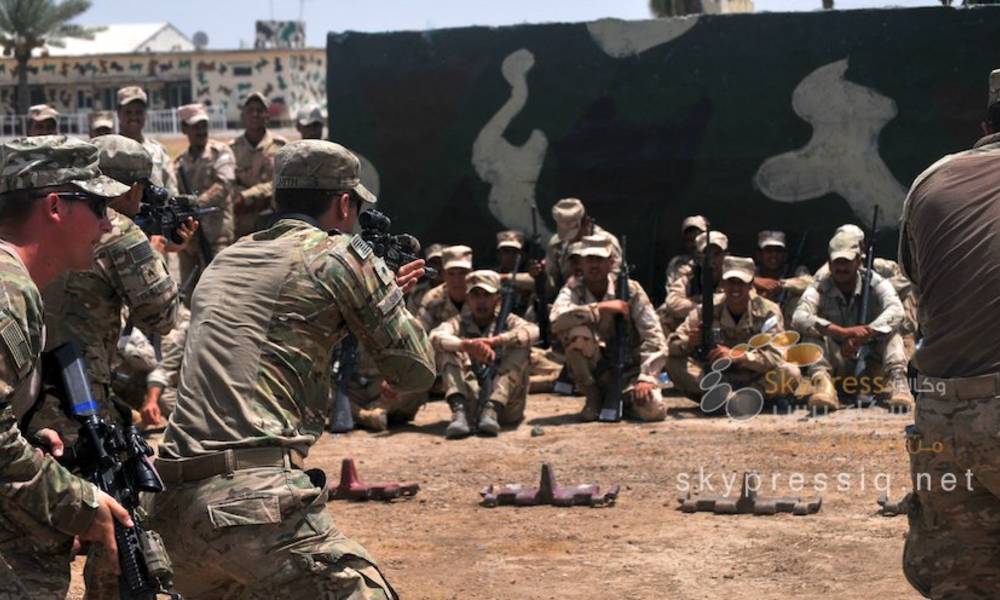 القوات الامريكية تعلن: ندرب عراقيين ليصبحوا جوالة