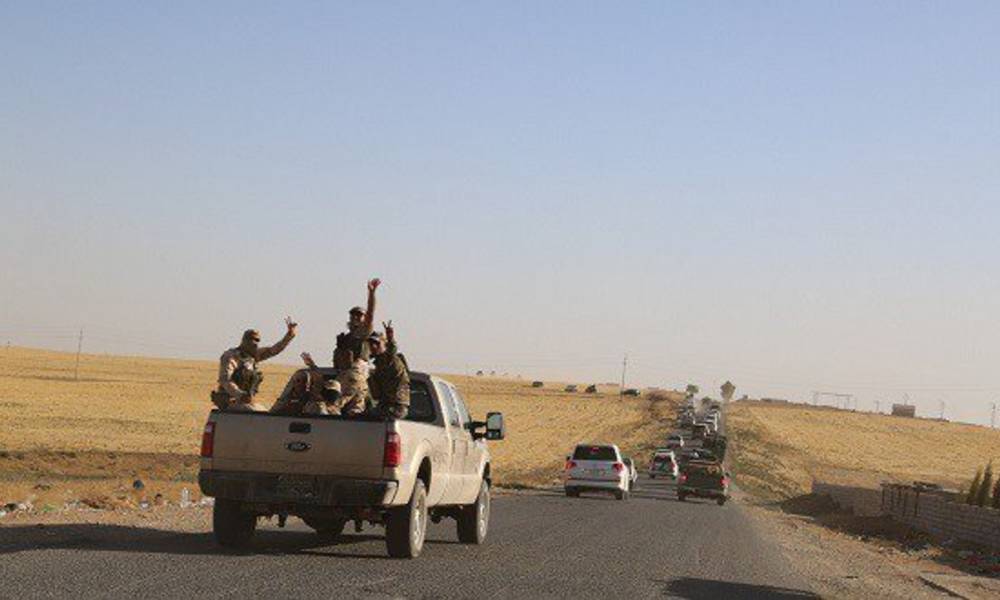 الحشد الشعبي يحرر الجسر الرابط بين جزيرتي البغدادي وهيت غربي الرمادي