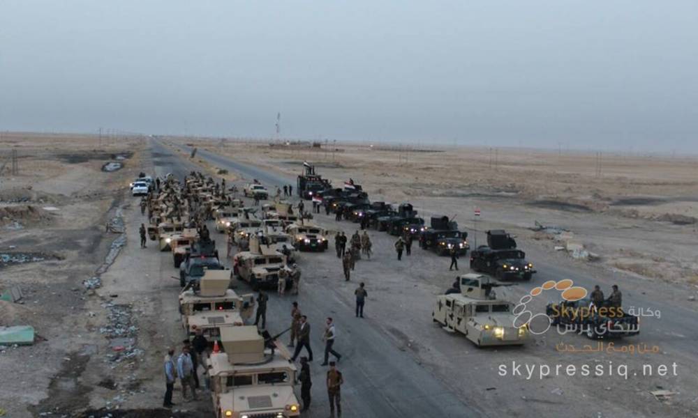 القوات الامنية تقتحم قرية الخالدية ضمن محور القيارة تمهيدا لتحريرها