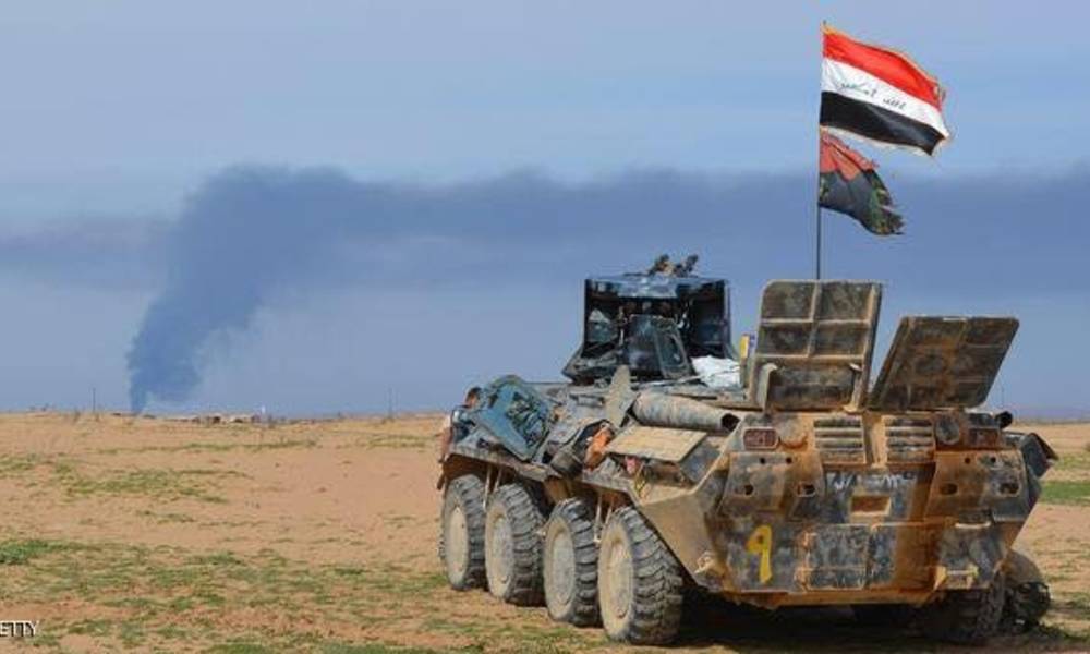 القوات العراقية تبعد16كم من مطار الموصل
