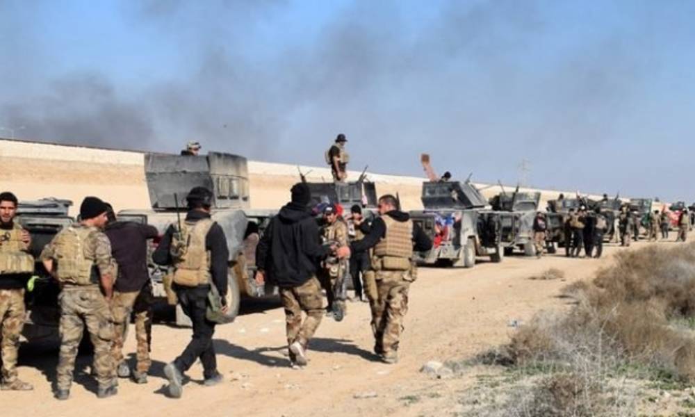 تحرير قرية النايفة غرب النمرود ورفع العلم العراقي فوق مبانيها