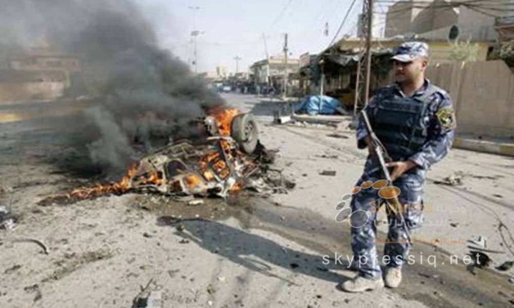 استشهاد واصابة عشرة اشخاص بتفجير غربي بغداد