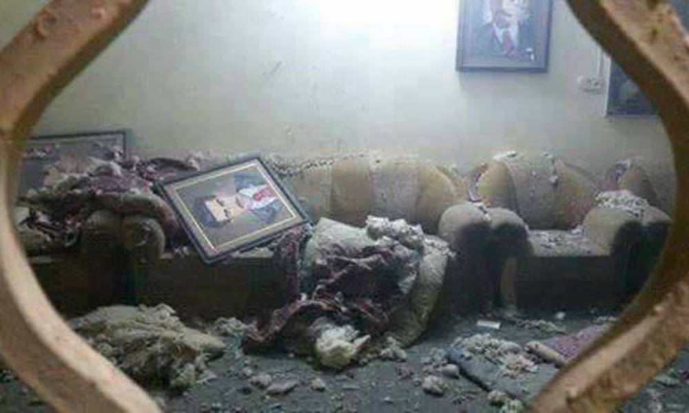 بالصور.. الحزب الشيوعي العراقي في الديوانية بعد تعرضه لهجوم بـ"رمانات يدوية"