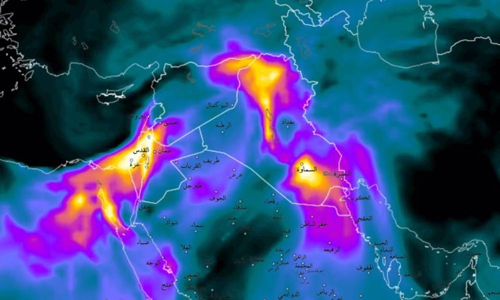 ثلوج وامطار في مناطق واسعة وغير متوقعة ,حسب الانواء الجوية تعرف عليها...