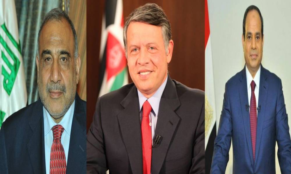 إقرأ.. البيان المشترك للقمة الثلاثية‬ بين العراق ومصر والأردن
