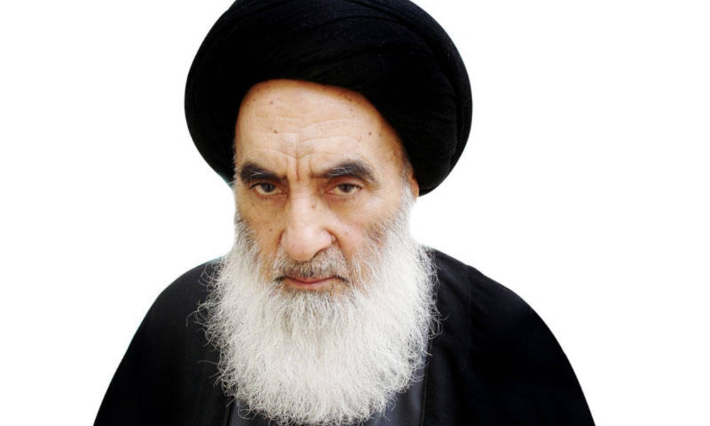 السيستاني يدعو رجال الدين المشاركين بــ الحكومة لــ نزع زيهم الديني ويوجه طلب لــ الحشد الشعبي