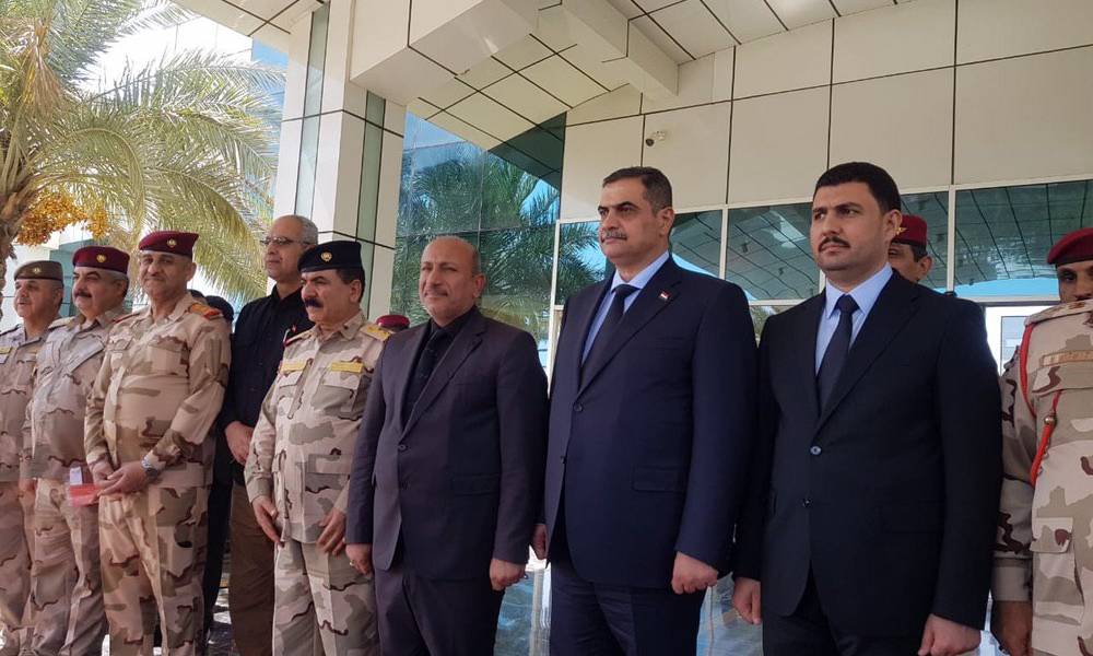 وزير الدفاع يصل كربلاء للاشراف على خطة زيارة العاشر من محرم