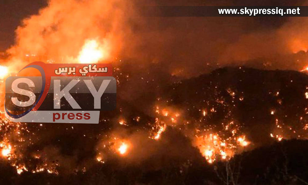 ليلة مرعبة عاشها اللبنانيون بفعل الحرائق.. وناشطون يطلقون وسم "#لبنان_يحترق"