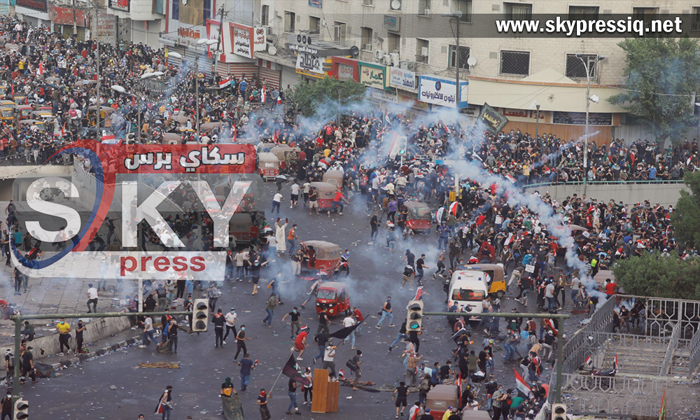 مفوضية حقوق الإنسان: مقتل 18 متظاهراً وإصابة أكثر من ٨٠٠ آخرين في كربلاء