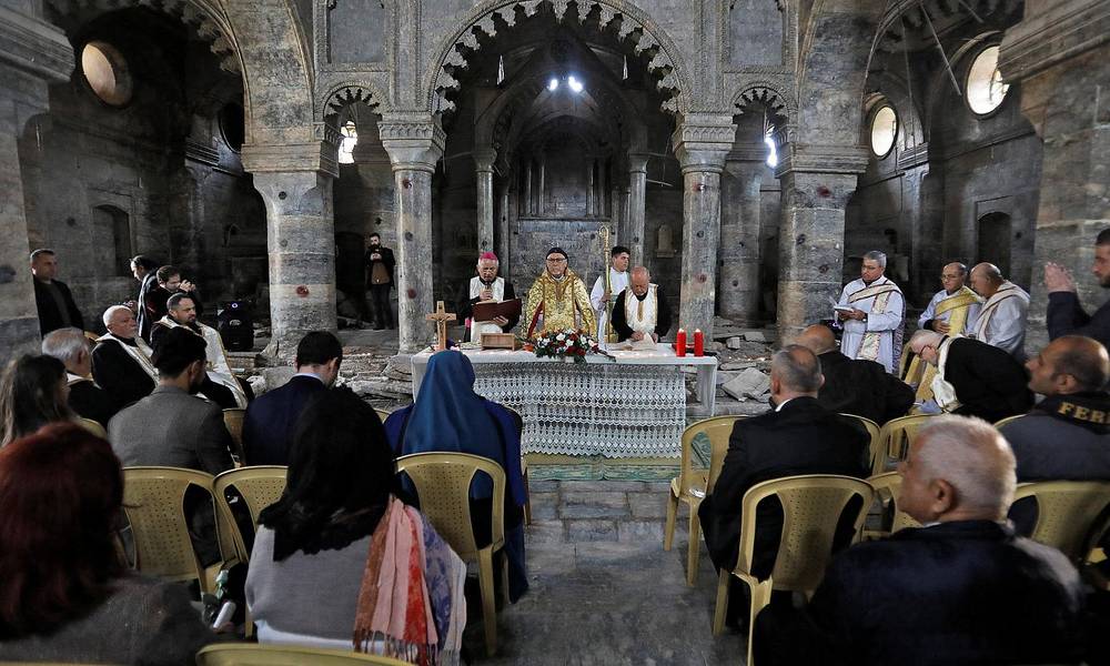 ألغاء حفلات عيد الميلاد ... صلوات كلدانية من اجل حل ازمة البلاد