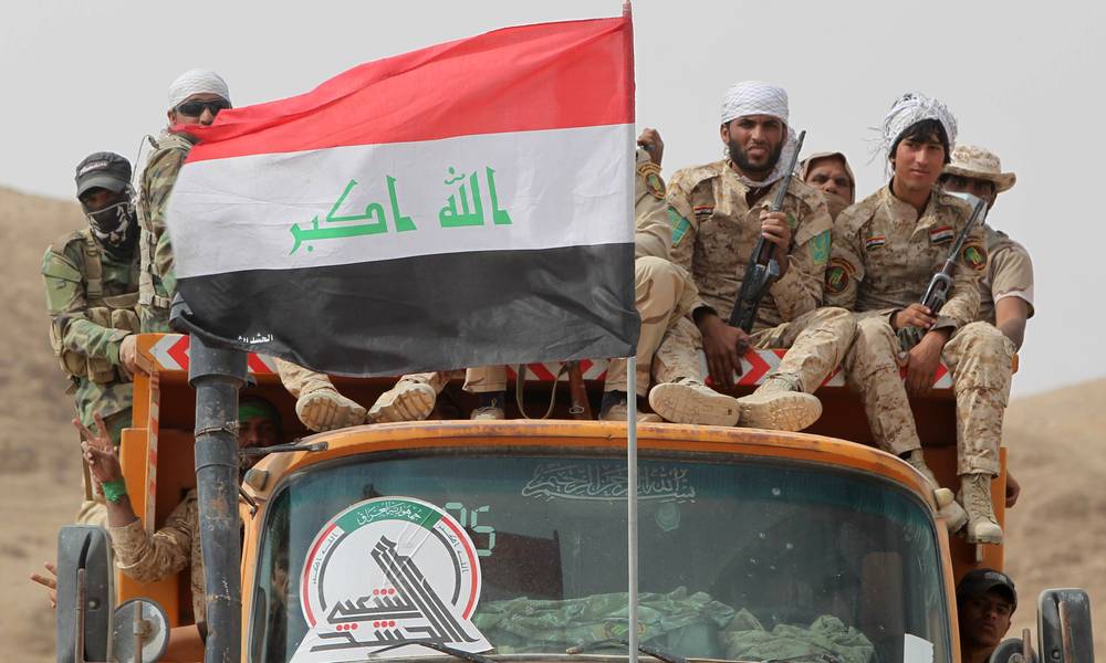 الحشد "يهدد" القوات الامريكية بــ العراق .. ويوجه رسالة لـــ السعودية والامارات والبحرين ..