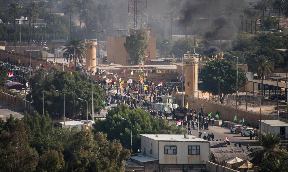 دولة اوربية تطالب بالاقتصاص من منفذي الاعتداء على السفارة الامريكية في بغداد
